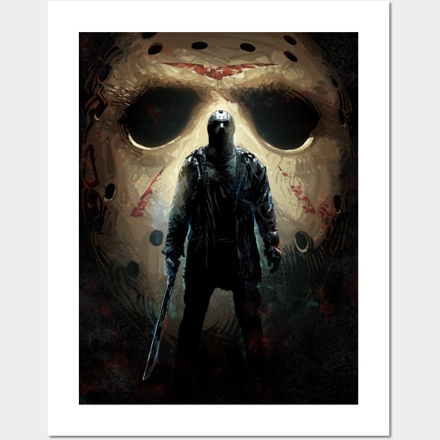 Jason Voorhees Wall Art by nabakumov